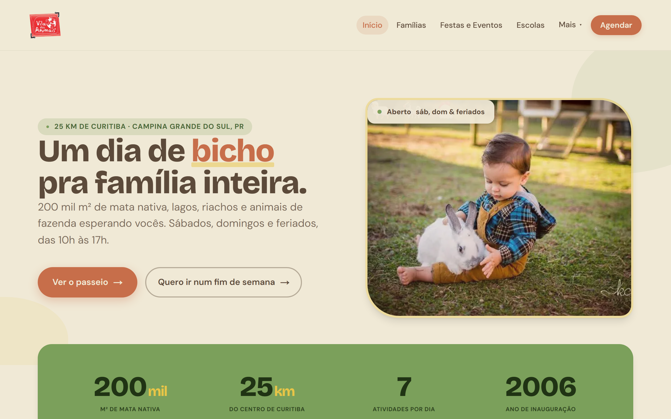 Site da Vila dos Animais